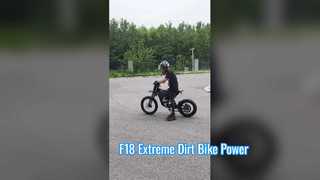 F18 DIRT BIKE Springen